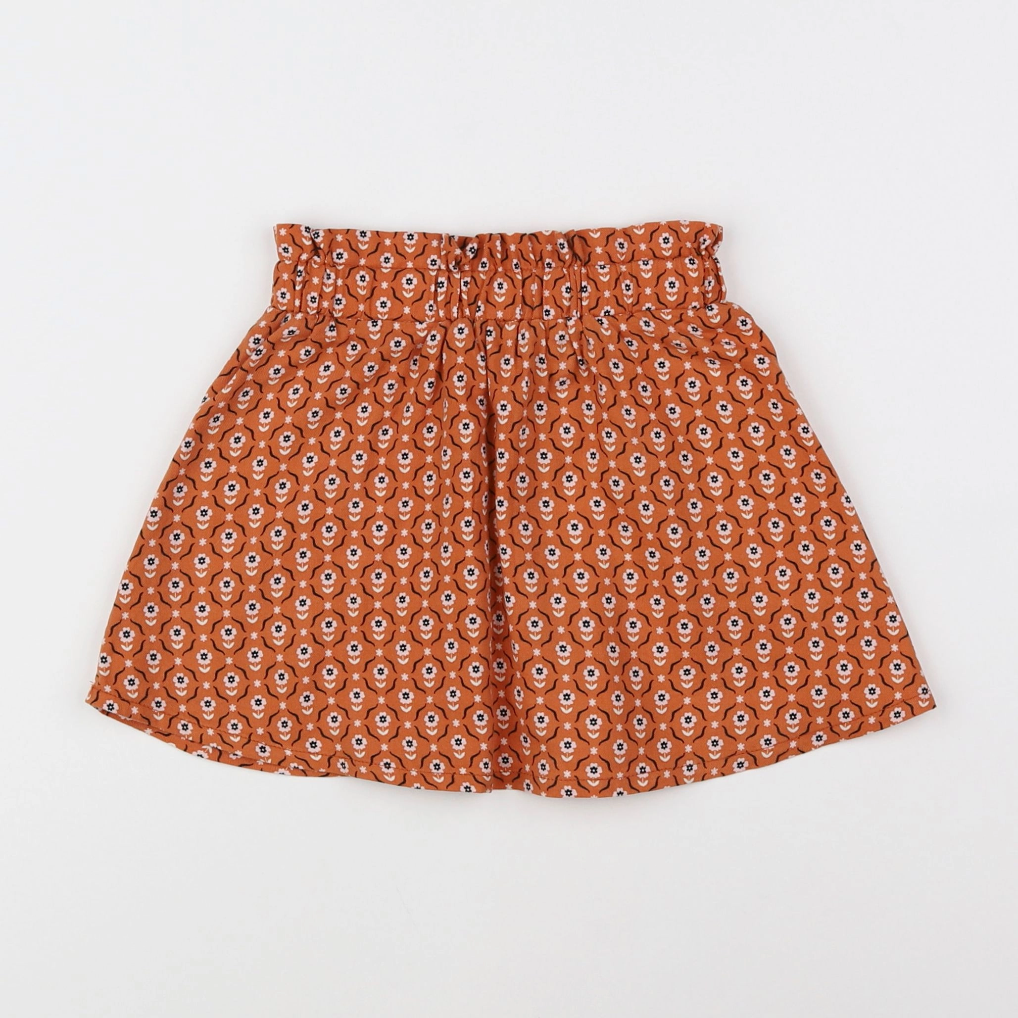 Vertbaudet - jupe marron - 4 ans